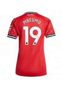 Manchester United Bryan Mbeumo #19 Fotballdrakt Hjemme Klær Dame 2025-26 Korte ermer